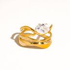 Gloire CZ Ring