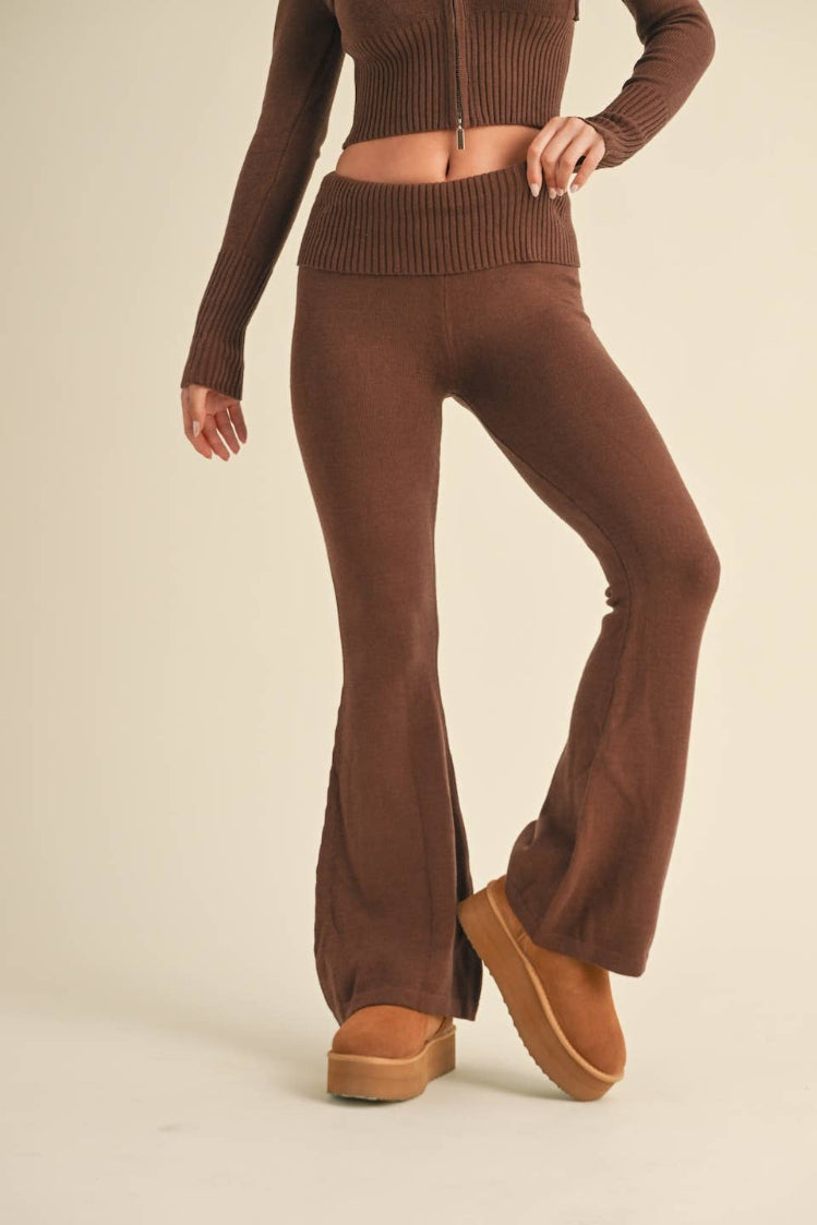 Cinnamon Foldover Pants