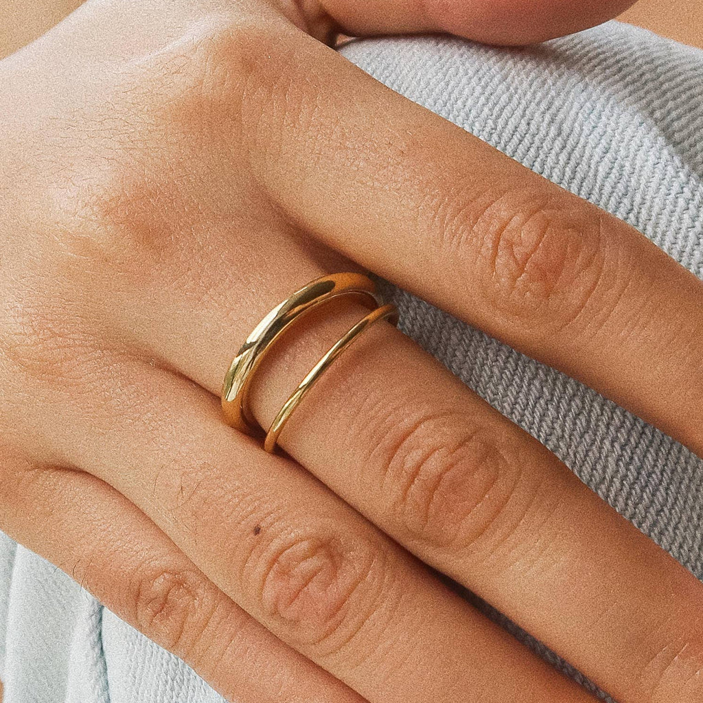 Harvey Double Band Ring