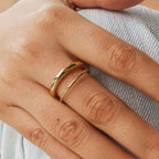Harvey Double Band Ring