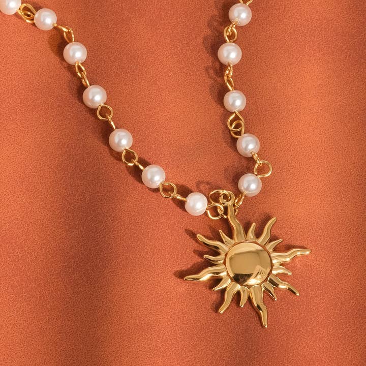 Sunkissed Beaded Necklace