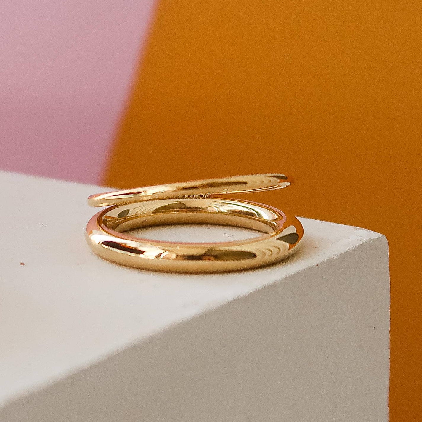 Harvey Double Band Ring