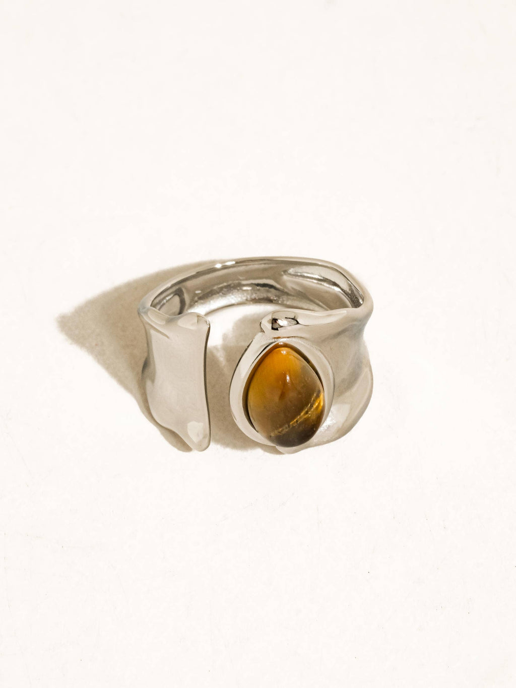 Jaspe Tiger Eye  Ring