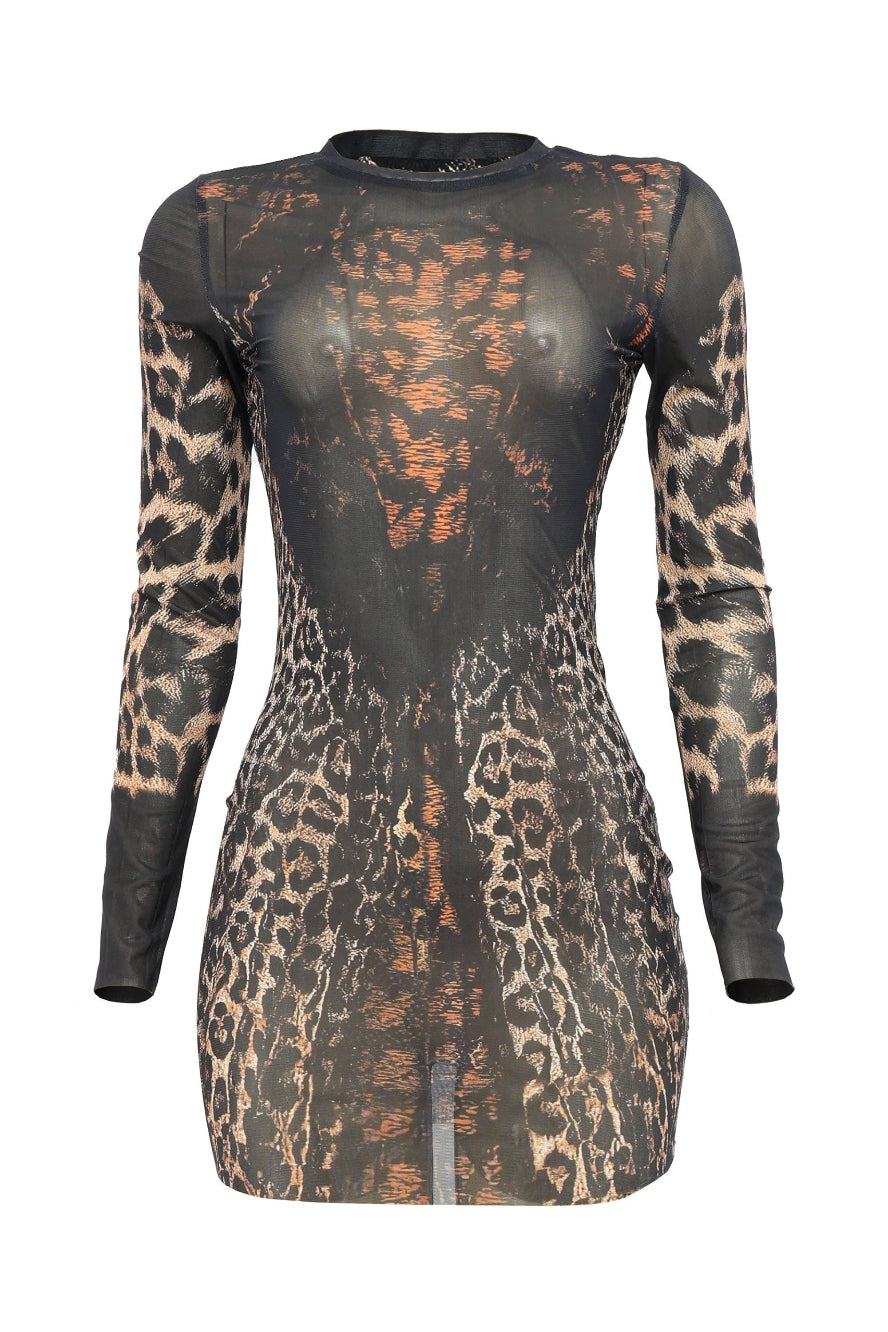 On the Prowl Mini Dress