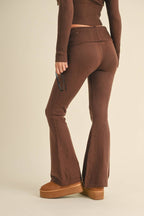 Cinnamon Foldover Pants