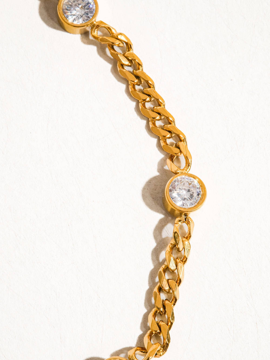 Cyrus CZ Chain Bracelet
