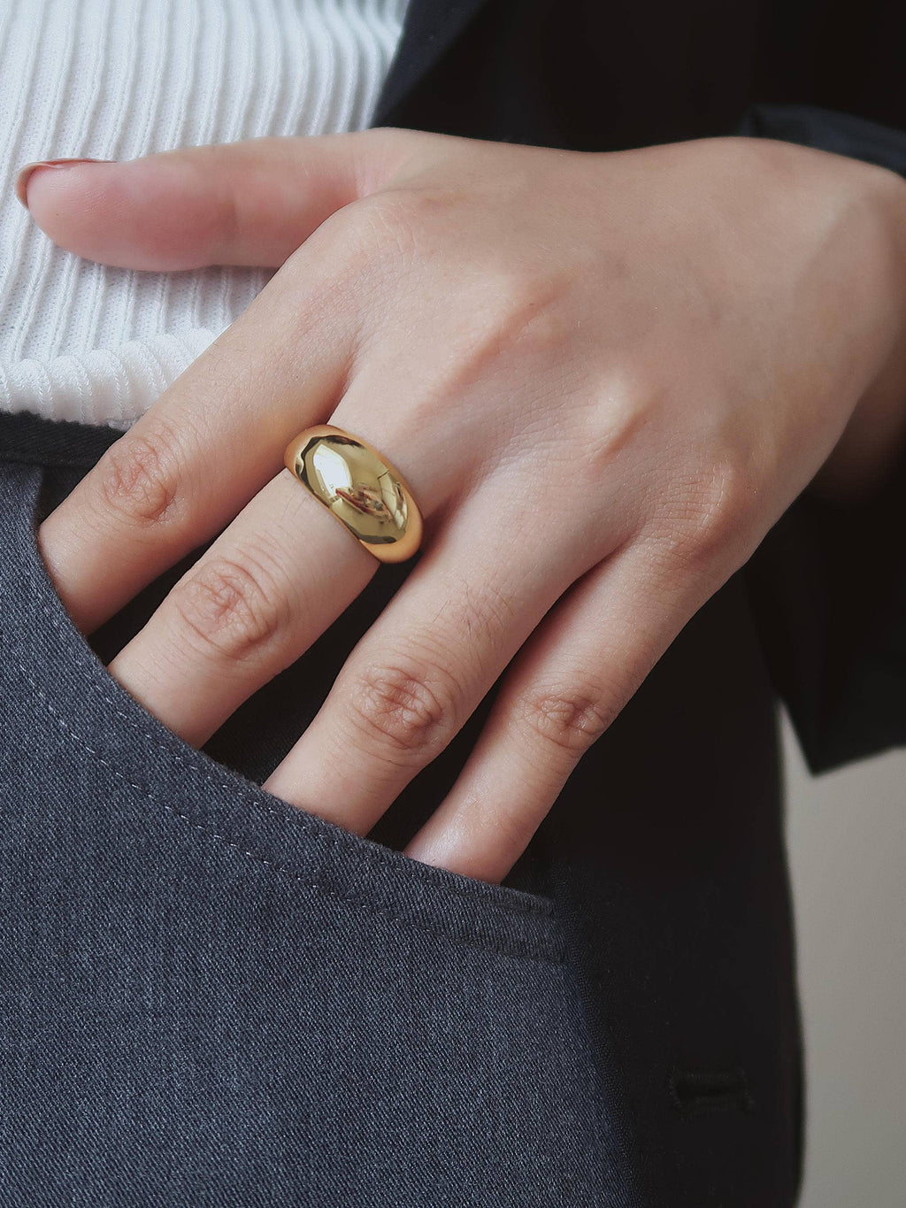 Roscoe Ring: Silver