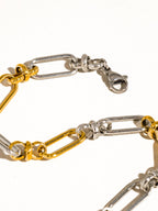 Matin Two Tone Chain Bracelet