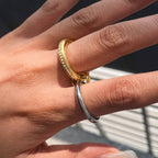 Sierra Stack CZ Ring