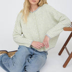 Cider Season Cardigan- Grey/ Yellow