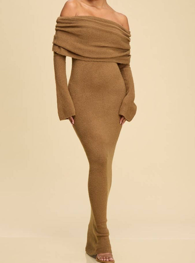 Fashionably Late Maxi Dress