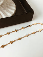 Dilara Cross Choker Necklace