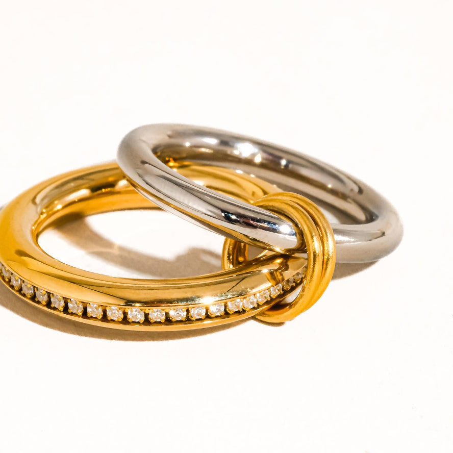 Sierra Stack CZ Ring