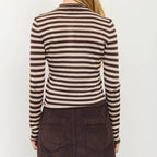Brown Sugar Mock Neck Top