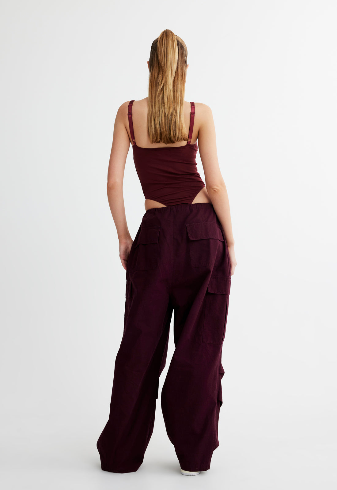 Lioness Burgundy Utility Pant
