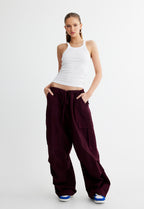 Lioness Burgundy Utility Pant