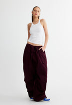 Lioness Burgundy Utility Pant