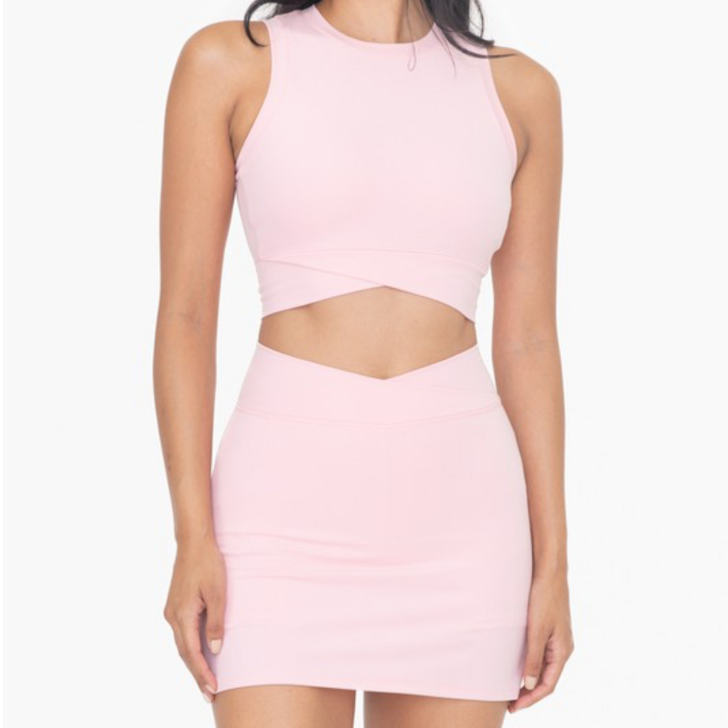 Get Active Skort Set- Pink