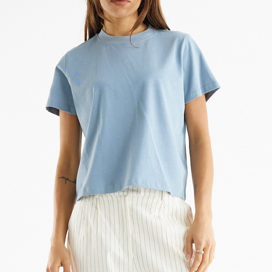 Lanie Top- Dusty Blue