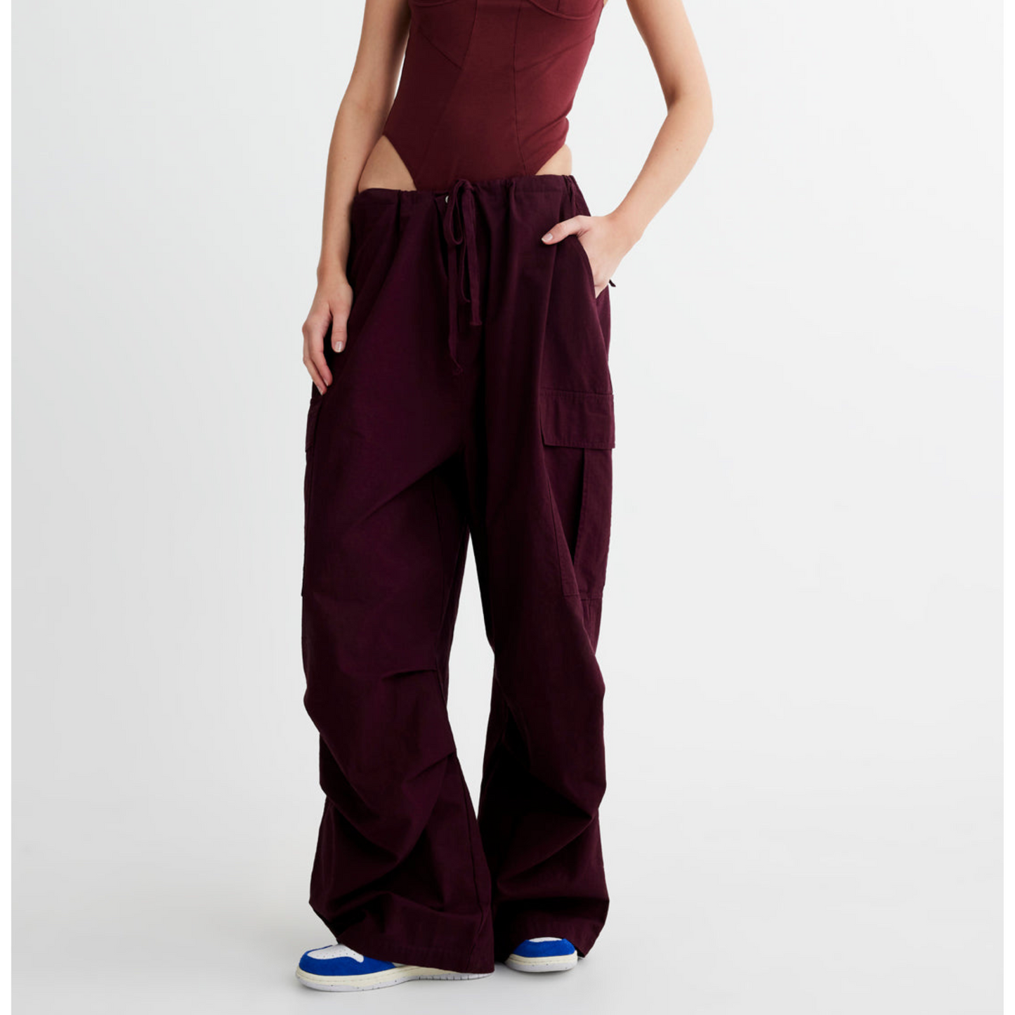 Lioness Burgundy Utility Pant